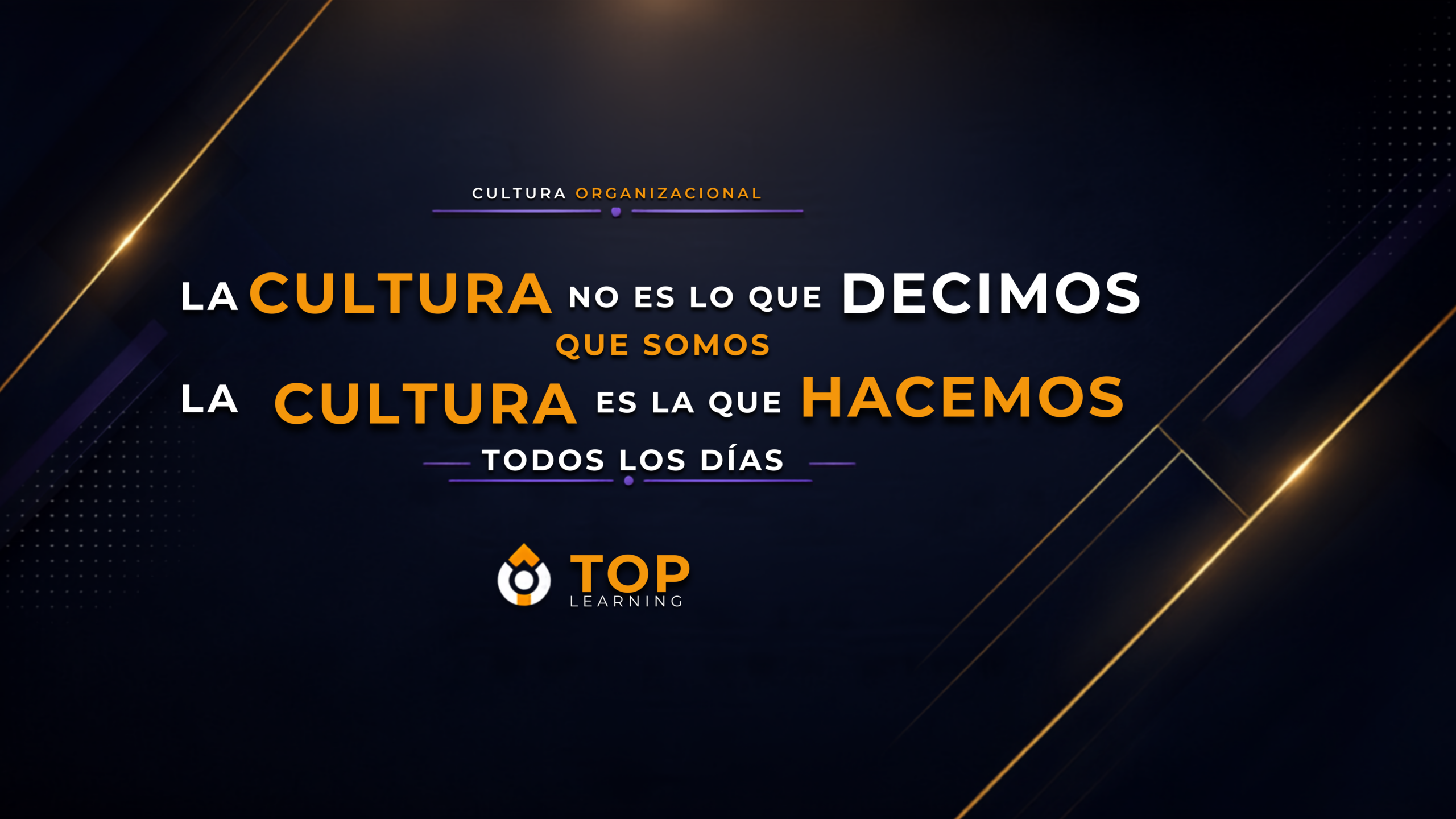 Cultura Organizacional Top Learning